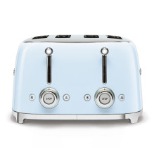 Toaster - SMEG TSF03PBEU 4-slice Retro with 6 brown levels, Pastel Blue