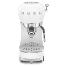 Kavos Aparatas - SMEG ECF02WHEU 15-Bar Slėgio Termoblokas Baltas