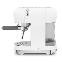 Coffee Machine - SMEG ECF02WHEU 15-Bar Pressure Thermoblock White