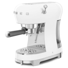 Kavos Aparatas - SMEG ECF02WHEU 15-Bar Slėgio Termoblokas Baltas