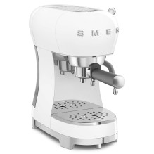 Coffee Machine - SMEG ECF02WHEU 15-Bar Pressure Thermoblock White