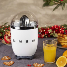 Citrusų Spaudiklis - SMEG CITRUSPERS CJF11WHEU 70W Automatinis BPA-nemokamas Tritanas Nerūdijančio Plieno Baltas