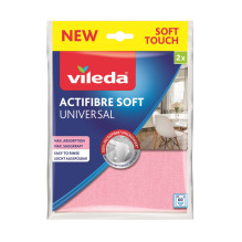 Mikropluošto Šluostės - Vileda Actifibre Minkštos 2 Vnt.