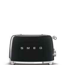Tostuvas - SMEG TSF03BLEU 4-riekelių su 6 rudos spalvos lygiais ir 3 programomis Juodas