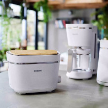 Skrudintuvas - Philips HD2640 / 10 830 W, 2 Griežinėliai, Baltas