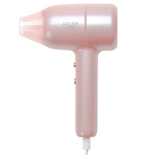 Hair Dryer - ADLER AD 2279p 1800W with Concentrator Nozzle and Cold Air Function, 1.8m Cord, Pink