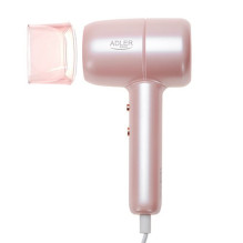 Hair Dryer - ADLER AD 2279p 1800W with Concentrator Nozzle and Cold Air Function, 1.8m Cord, Pink