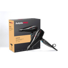 Plaukų Džiovintuvas - BaByliss Pro BAB6990IE 2600W 6 Greičių Šilumos Nustatymai Šaltas Vėjas Juodas