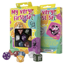 Gaming Dice Set - Q-WORKSHOP My First Fairy Dust 7 Dice Set Glossy