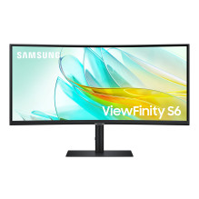 Monitorius - Samsung S65UC 34" UltraWide Quad HD Juodas