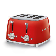 Toaster - Smeg TSF03RDEU 4-slice 6 browning levels 3 programs Red
