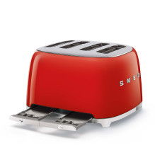 Toaster - Smeg TSF03RDEU 4-slice 6 browning levels 3 programs Red