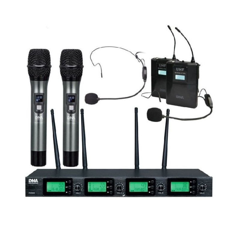 Microphone - DNA RV-4 MIX Wireless Microphone System