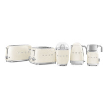 Electric Kettle - SMEG KLF04CREU 1.7L 7 Temperature Settings Keep Warm 360° Swivel Cream