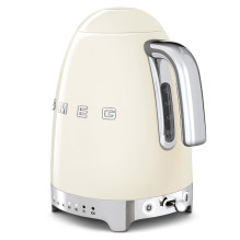 Electric Kettle - SMEG KLF04CREU 1.7L 7 Temperature Settings Keep Warm 360° Swivel Cream
