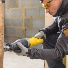 Elektrinis Įrankis - Stanley FME360 900W Reguliuojamo Greičio Minkštas Paleidimas Juodas, Geltonas