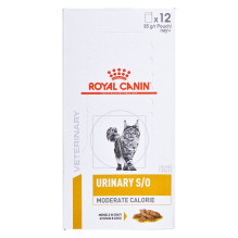 Drėgnas Kačių Maistas - ROYAL CANIN Urinary S / O Moderate Calorie 12 x 85g Žuvies Skonio