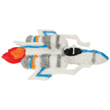 3D Spausdinimo Medžiaga - 3Doodler Start 3DS-ECO-MIX1-75 Kompostuojamas Plastikas Mėlyna, Raudona, Balta 1 g