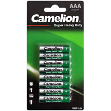 Battery - Camelion AAA Super Heavy Duty Zinc Carbon 1.5V 8 pcs.