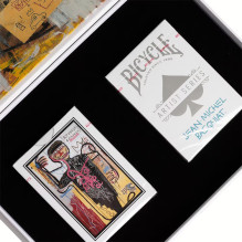 Playing Cards - Bicycle Artist Series Jean-Michel Basquiat 2 Packs Plastic