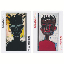 Playing Cards - Bicycle Artist Series Jean-Michel Basquiat 2 Packs Plastic