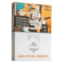 Playing Cards - Bicycle Artist Series Jean-Michel Basquiat 2 Packs Plastic