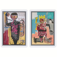 Playing Cards - Bicycle Artist Series Jean-Michel Basquiat 2 Packs Plastic