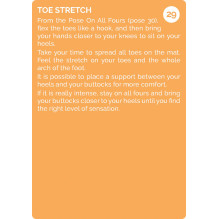 Yoga Card Set - JustAsana Yoga Cards for Moms 1115 Cards Plastic Cover