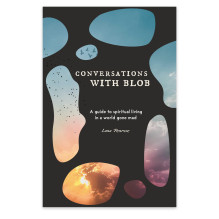Spiritual Life Book - Conversations With Blob 200 Pages 15 x 22.5 cm Blue Angel