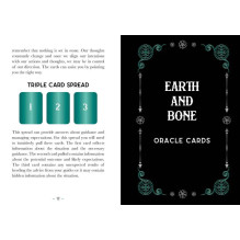 Card Set - Earth and Bone Oracle 42 Cards with Instruction Booklet 9x12.8x3.2 cm