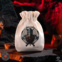 Gaming Accessory - Anne Stokes Viking Skull Dice Bag 16.5x12.3 cm