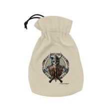 Gaming Accessory - Anne Stokes Viking Skull Dice Bag 16.5x12.3 cm