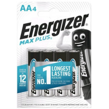 Battery - Energizer LR6 AA Max Plus 1.5V 4-unit