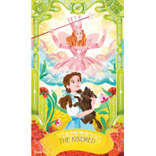 Tarot Kortų Rinkinys - Wizard of Oz 78 Kortų Instrukcijų Knyga Dekoratyvi Dėžutė