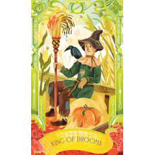 Tarot Kortų Rinkinys - Wizard of Oz 78 Kortų Instrukcijų Knyga Dekoratyvi Dėžutė