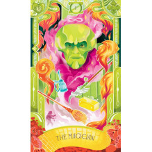 Tarot Kortų Rinkinys - Wizard of Oz 78 Kortų Instrukcijų Knyga Dekoratyvi Dėžutė