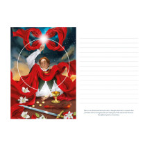 Nešiojamas Užrašų Knygelė - Lo Scarabeo Astral Journal 160 Liniuotų Puslapių 15 x 21 cm 380 g