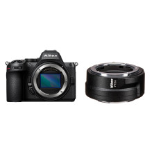 Nikon Z5 II, (Z5II), (Z 5 II), (Z 5II) Body + Nikon FTZ II Mount Adapter