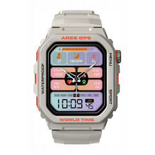 Smart Watch - Zeblaze Ares GPS, Bluetooth Calling, 60+ Sports Modes, White