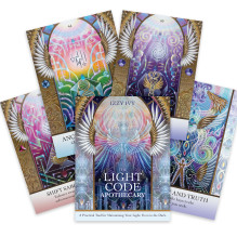 Oracle Card Deck - The Light Code Apothecary Cards Blue Angel 70 Cards 336 Page Guide