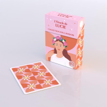 Oracle Cards - L'Oracle de Lucie Cards 55 Cards Compact Format 9.2 x 6.6 cm Made in France