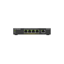 Komutatorius - NETGEAR GS305Pv3 5-Port Gigabit PoE Komutatorius 63W Juodas Komutatorius - NETGEAR GS305Pv3 5-Port Gigabit PoE Komutatorius 63W Juodas