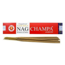 Incense - Golden Nag Champa Incense Vijayshree 15 pcs.