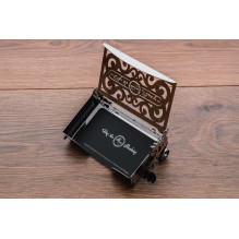 Card Holder - Perfecto Time For Machine Stainless Steel Business Card Holder