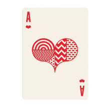 Playing Cards - Messymod Minimalist Design 52 Cards + 2 Jokers FSC Certified