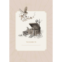 Notebook - Harry Potter Hogwarts Legacy 192 Lined Pages Hardcover 15x21.5 cm