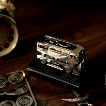 Modelių Rinkinys - Time For Machine Mielas Dvigubas Autobusas 90x30x52mm Nerūdijančio Plieno