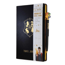 Portable Notebook - Harry Potter Hogwarts Travel Diary 184 Pages with Pen