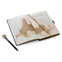 Portable Notebook - Harry Potter Hogwarts Travel Diary 184 Pages with Pen