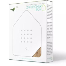 Zwitscherbox Nature sound box - nesting box (Oak wood color)